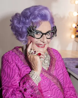 06 Dame Edna National Theatre April 21-26 Photo by Craig Schwartz