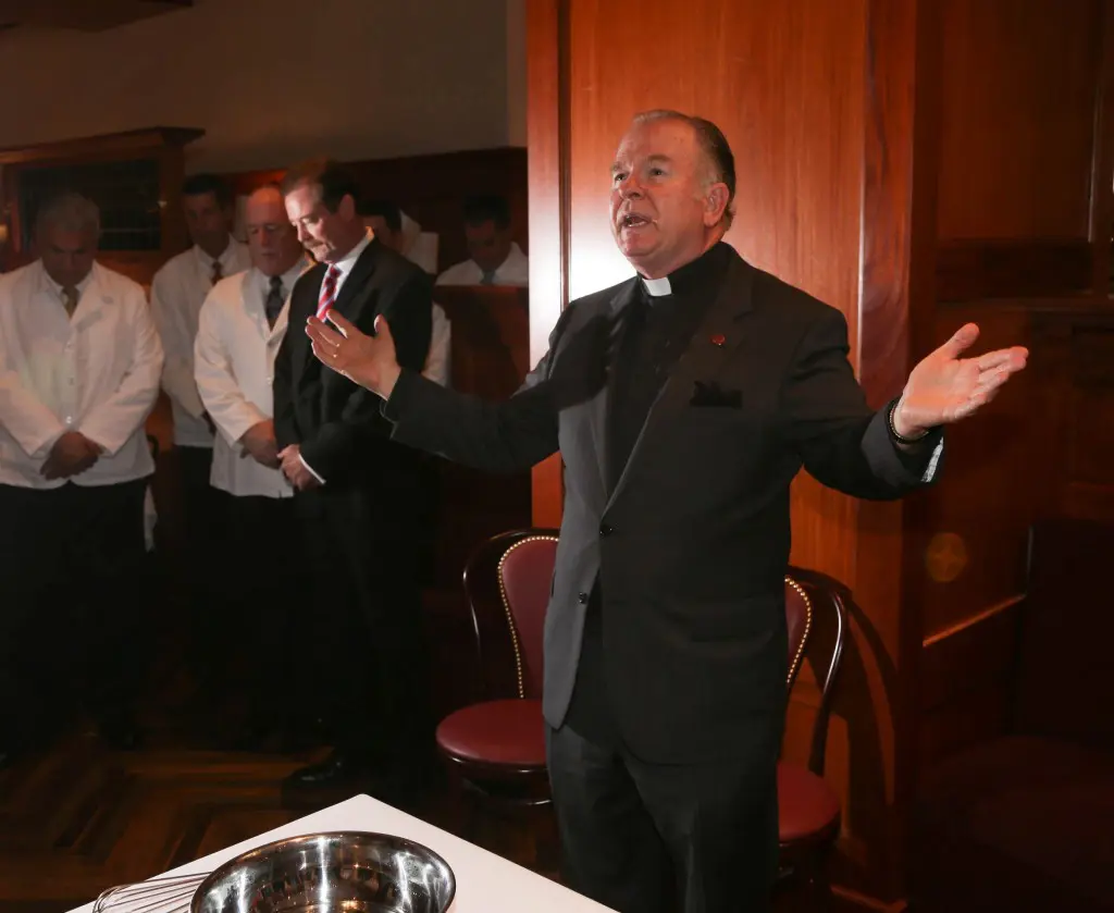Fr PatrickConroy blessing