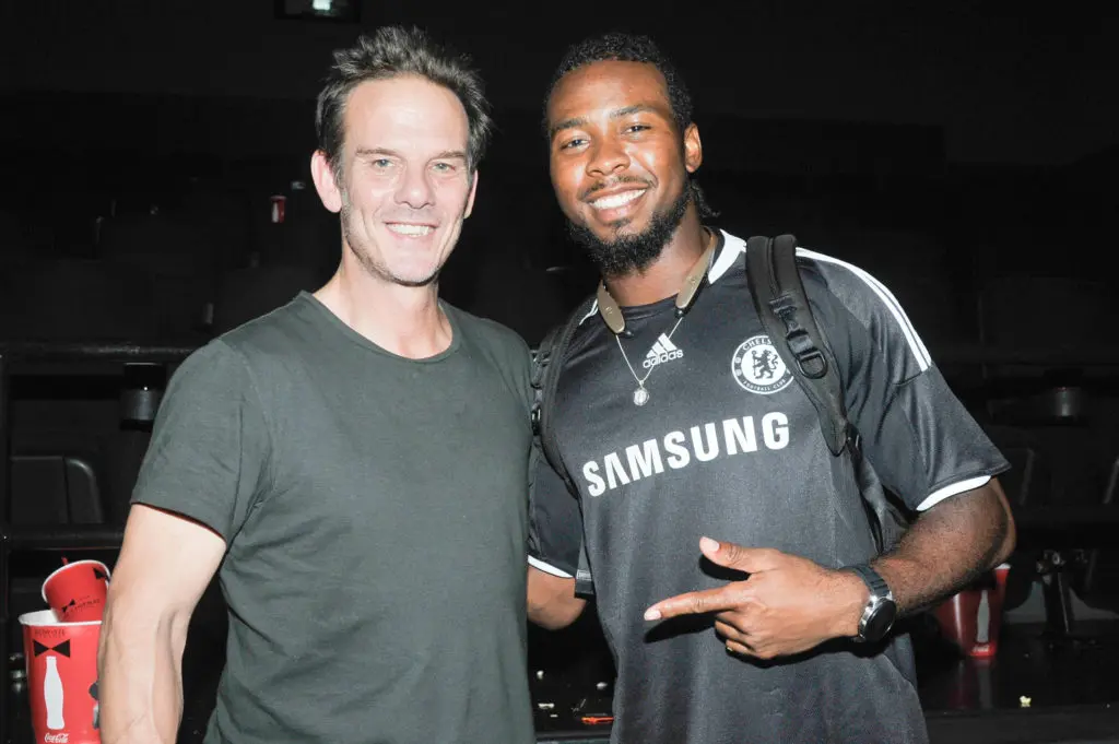 The Washington Redskins attend a special screening Lions gate Entertainment new movie Deepwater Horizon.