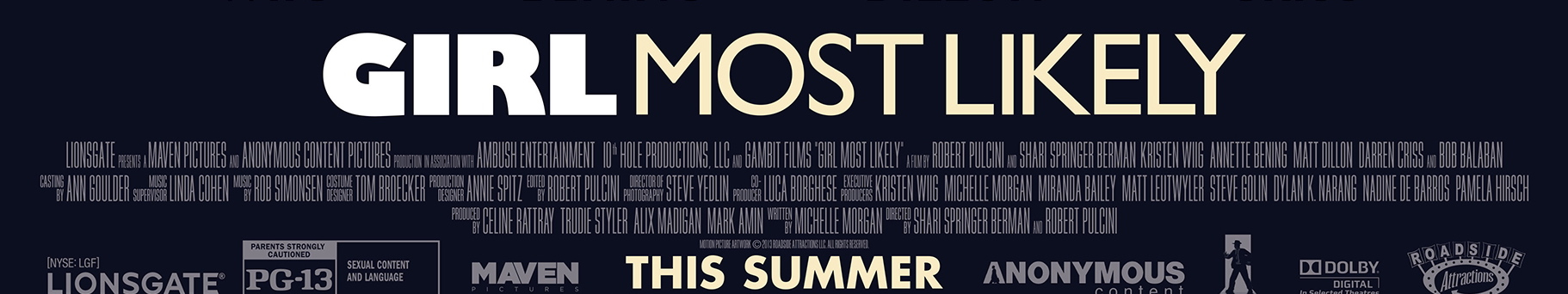 Girl most likely….