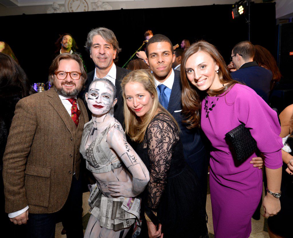clockwise from left- sandro keresa, soroush shehabi, lawrence o'neal, tati ana, nancy bagley, lena galperina, 2013-12-12 8th annual washington life young and the guest list  125