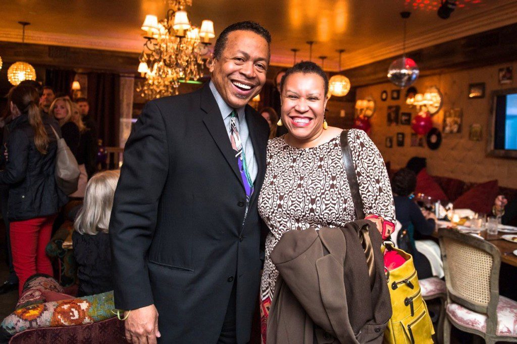 Pierre Bagley and DC Vote Executive Director Kimberly Perry