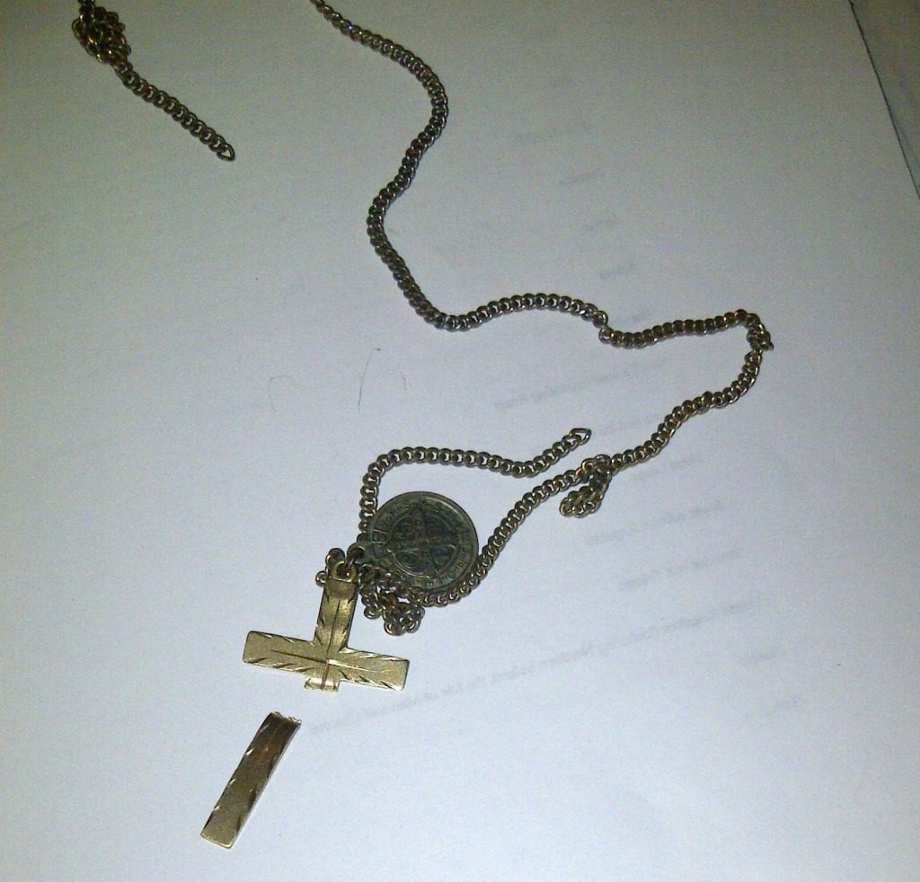 Broken Cross and Chain