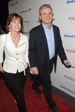 WASHINGTON, DC - APRIL 24:  Jean Case (L) and Steve Case attend "An Evening With John Legend" hosted by POLITICO to kick-off White House Correspondents' weekend at Longview Gallery on April 24, 2015 in Washington, DC.  (Photo by Brad Barket/Getty Images for POLITICO)