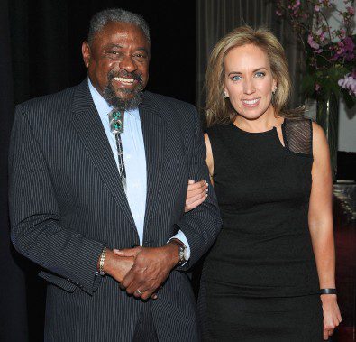 WASHINGTON, DC - APRIL 24:  Dr. William Smith (L) and POLITICO COO Kim Kingsley attend "An Evening With John Legend" hosted by POLITICO to kick-off White House Correspondents' weekend at Longview Gallery on April 24, 2015 in Washington, DC.  (Photo by Brad Barket/Getty Images for POLITICO)