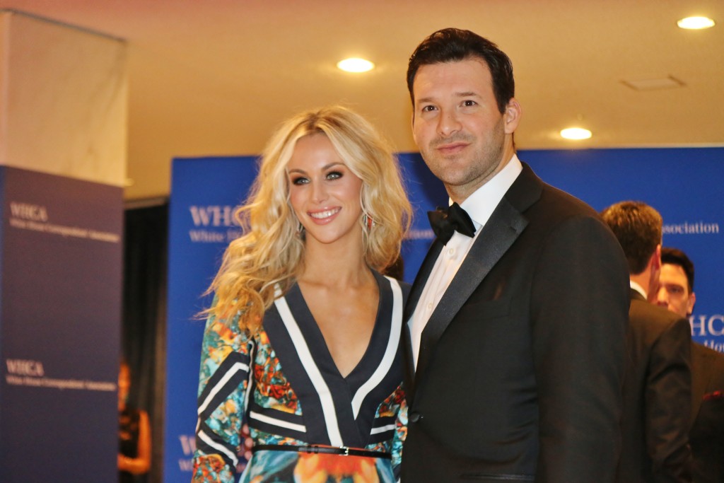 Dallas Cowboys QB Tony Romo And Wife Candice | Hollywood On The Potomac