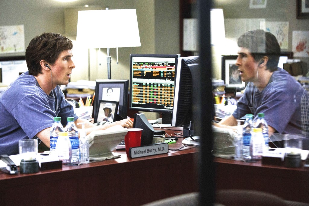 Christian Bale plays Michael Burry in The Big Short from Paramount Pictures and Regency Enterprises