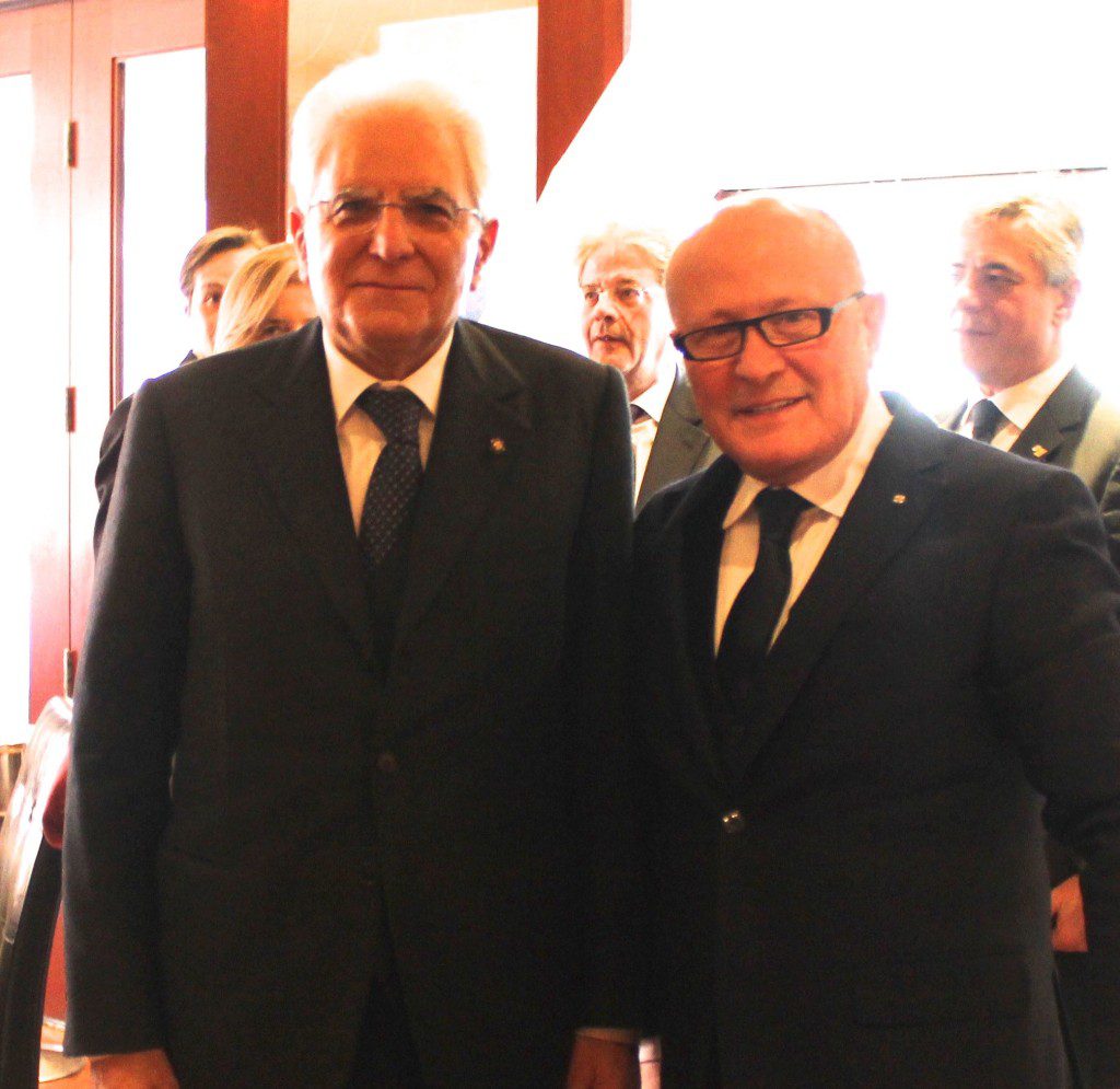 Franco and President Mattarella