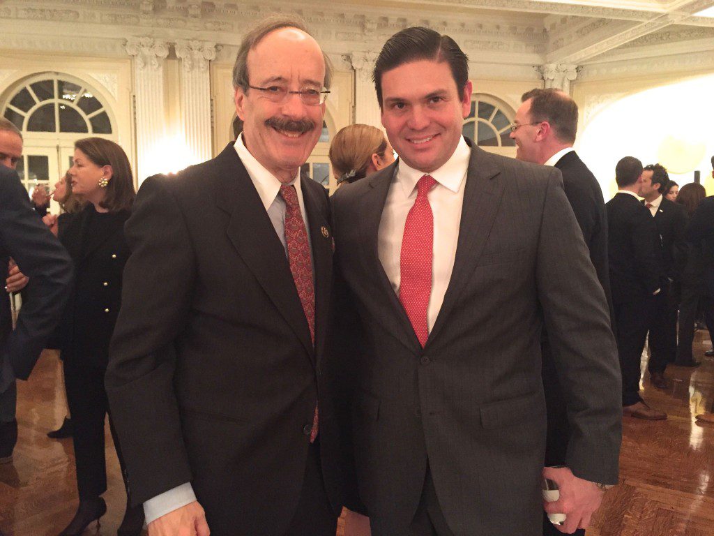Rep. Engel and Amb. Pinzon