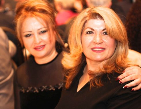 Lubana Al Quntar, opera singer from Syria and Salwa Al Dakheel, Founder, Free Syria Foundation