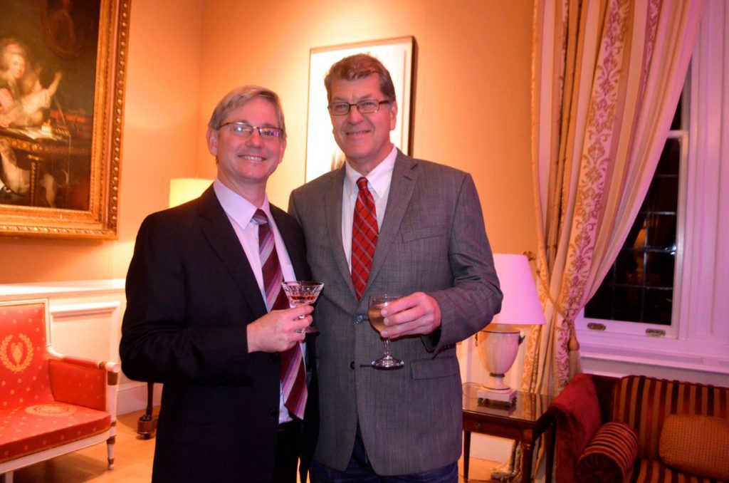 Andy Oros and Steve Clemons