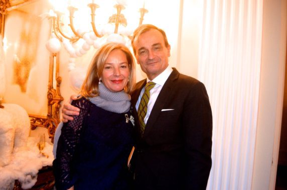 Mariella Traeger and Amb. Araud