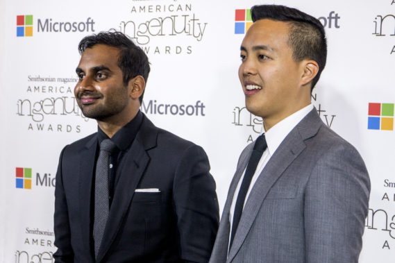 Aziz Ansari and "Master of None" co-creator, Alan Yang